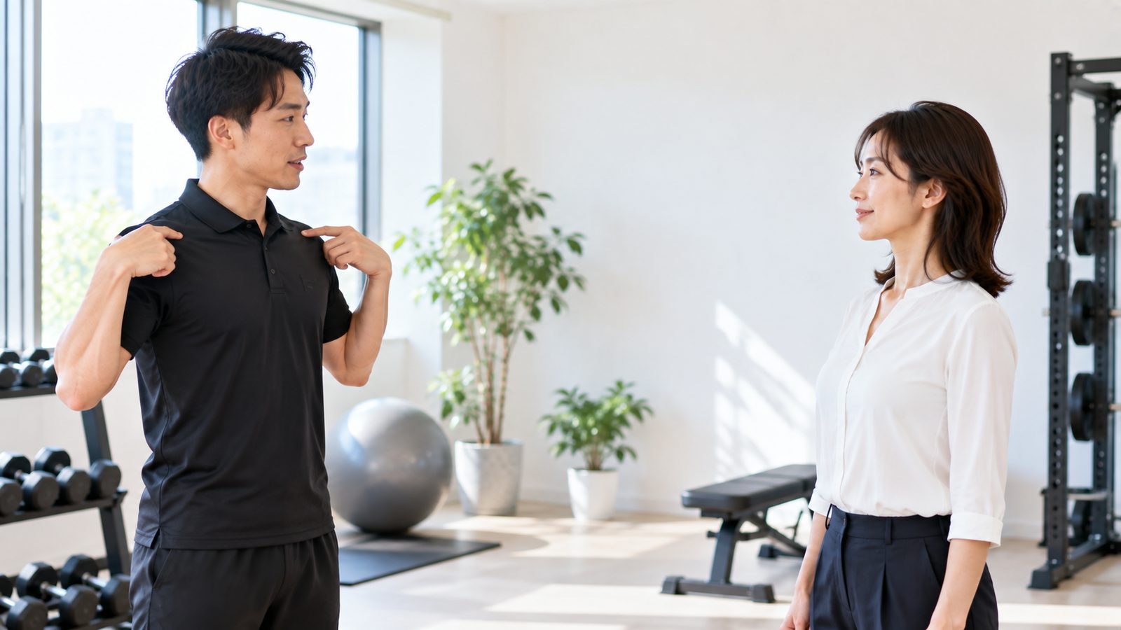 RBDジムでの肩甲骨の動きのチェック